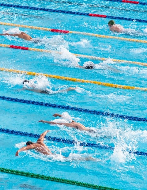 swimming