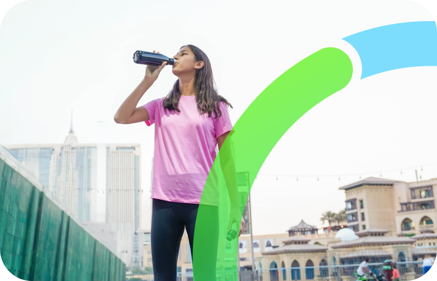 refillable water bottle
