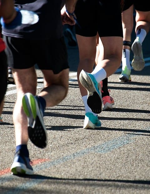 running