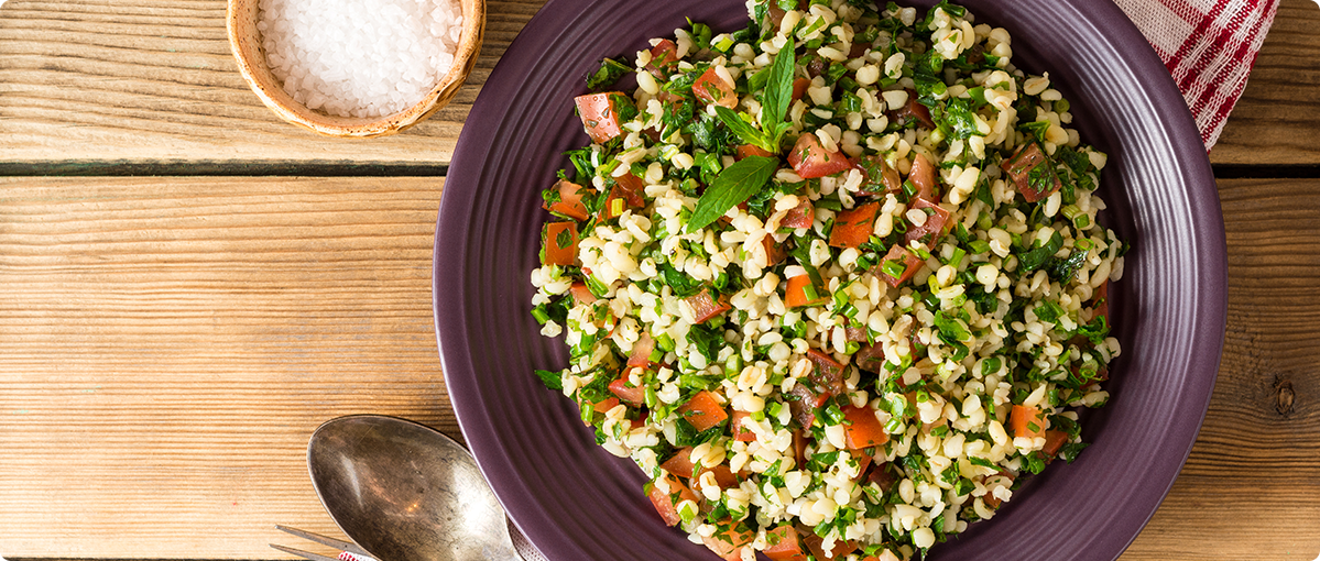 MIXED TOMATO AND BULGUR SALAD