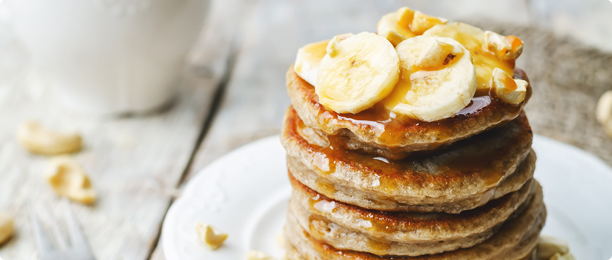 HACK FOR HEALTHY VEGAN PANCAKES