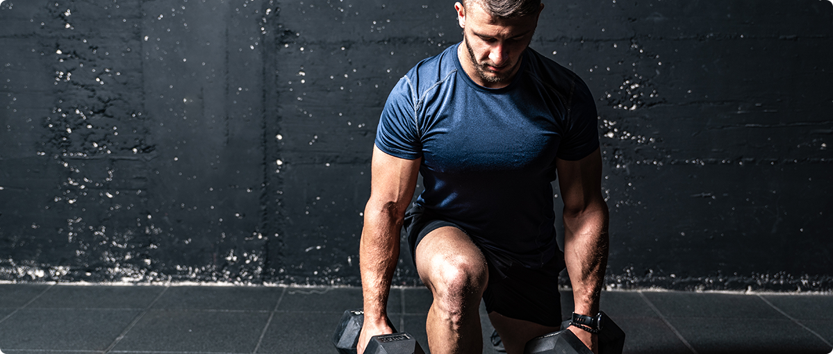 Get a Leg Workout with Dumbbells Dubai Fitness Challenge