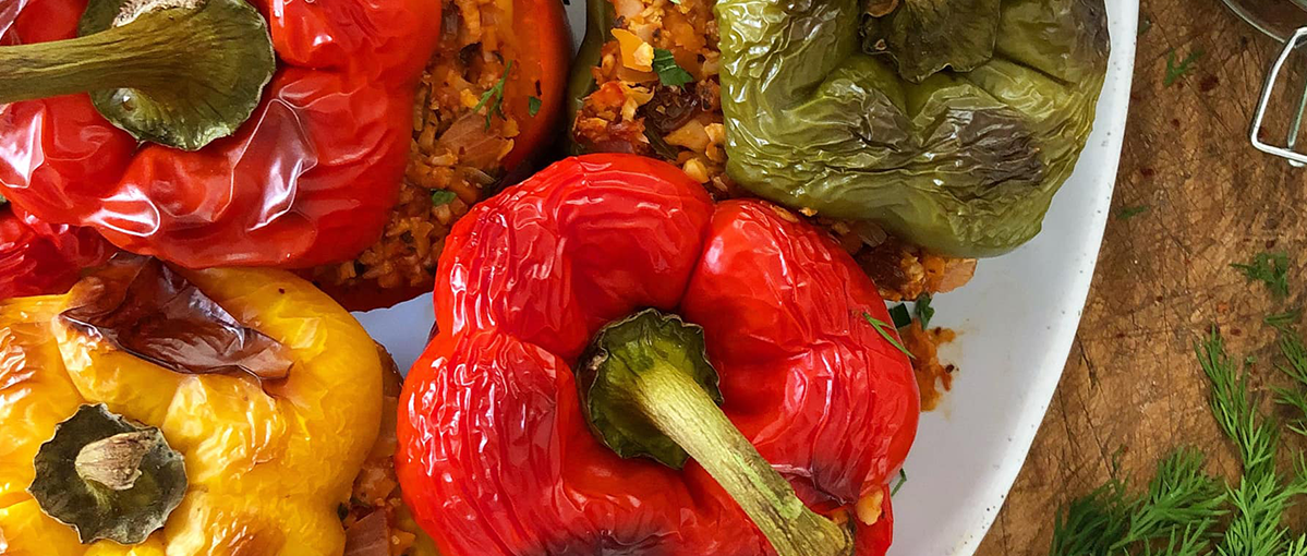UP YOUR VEGGIE GAME WITH THIS GEMISTA RECIPE